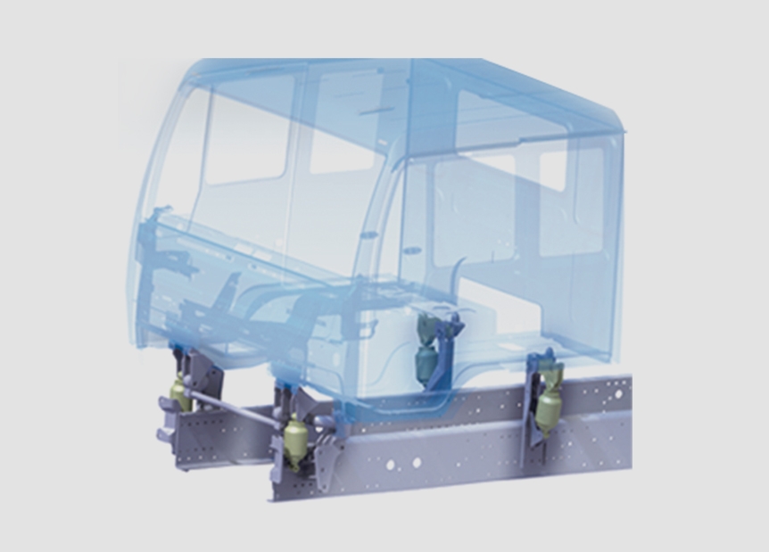 四点式空气悬架